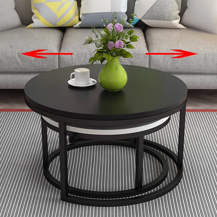 MAS-2301 Masdio MOD Monochrome Round Coffee Table Masdio