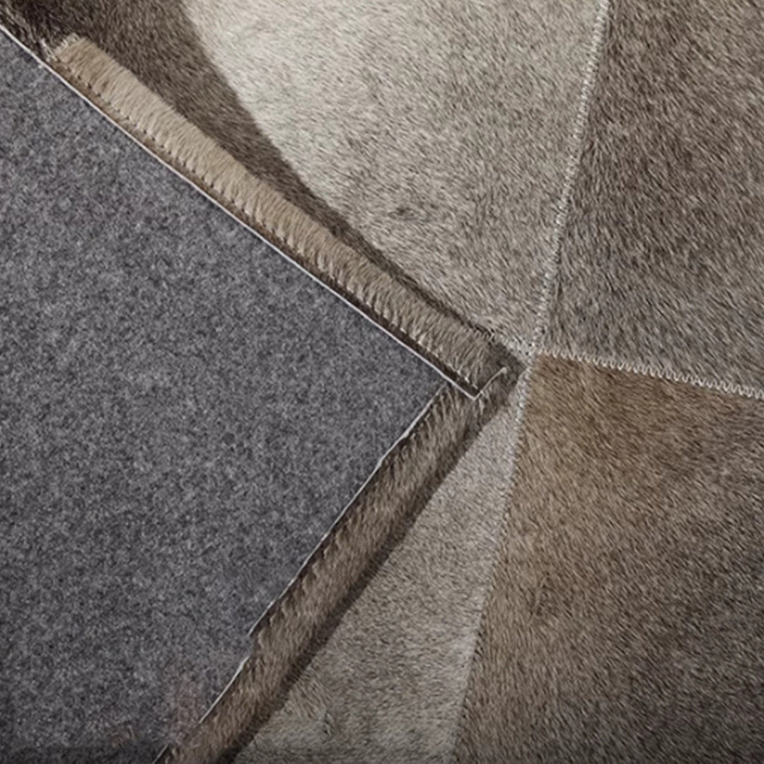 MAS-2357 Masdio LURID Modern Cowhide Leather Rug Masdio