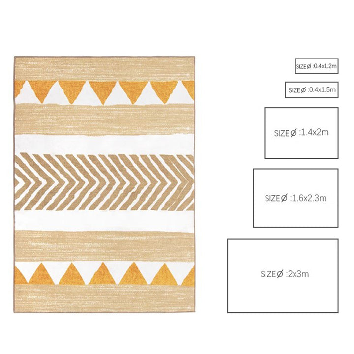 MAS-2389 Masdio GIA Yellow Area Rug Masdio