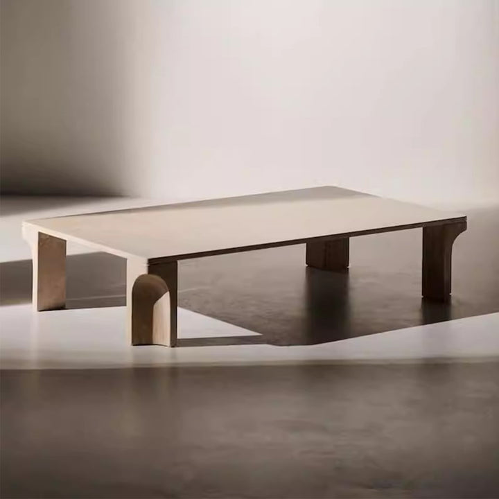 MAS-2445 Masdio YEMI Wabi Sabi Travertine Coffee Table Masdio