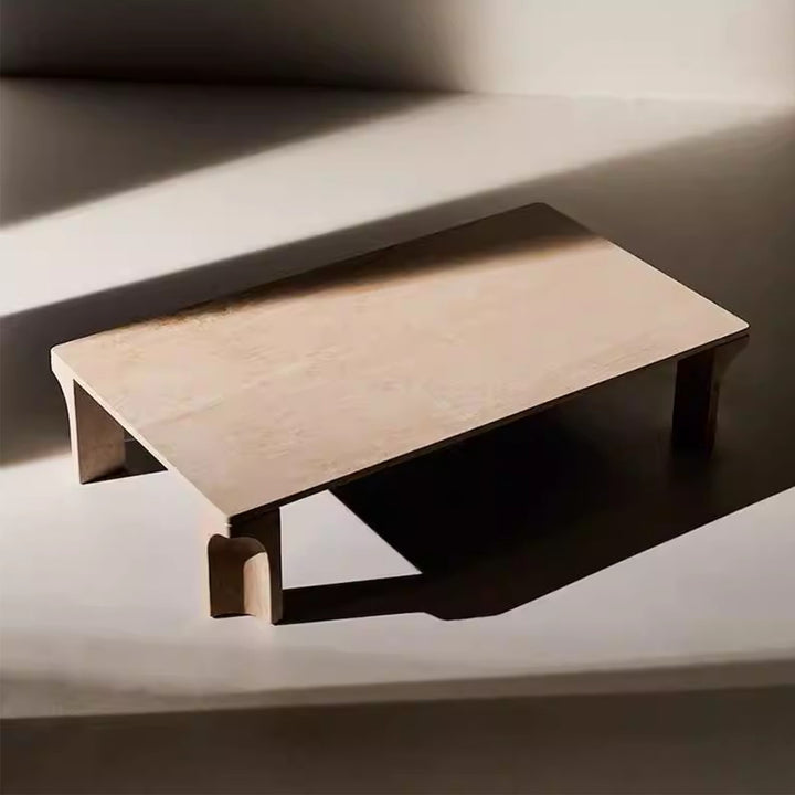 MAS-2445 Masdio YEMI Wabi Sabi Travertine Coffee Table Masdio