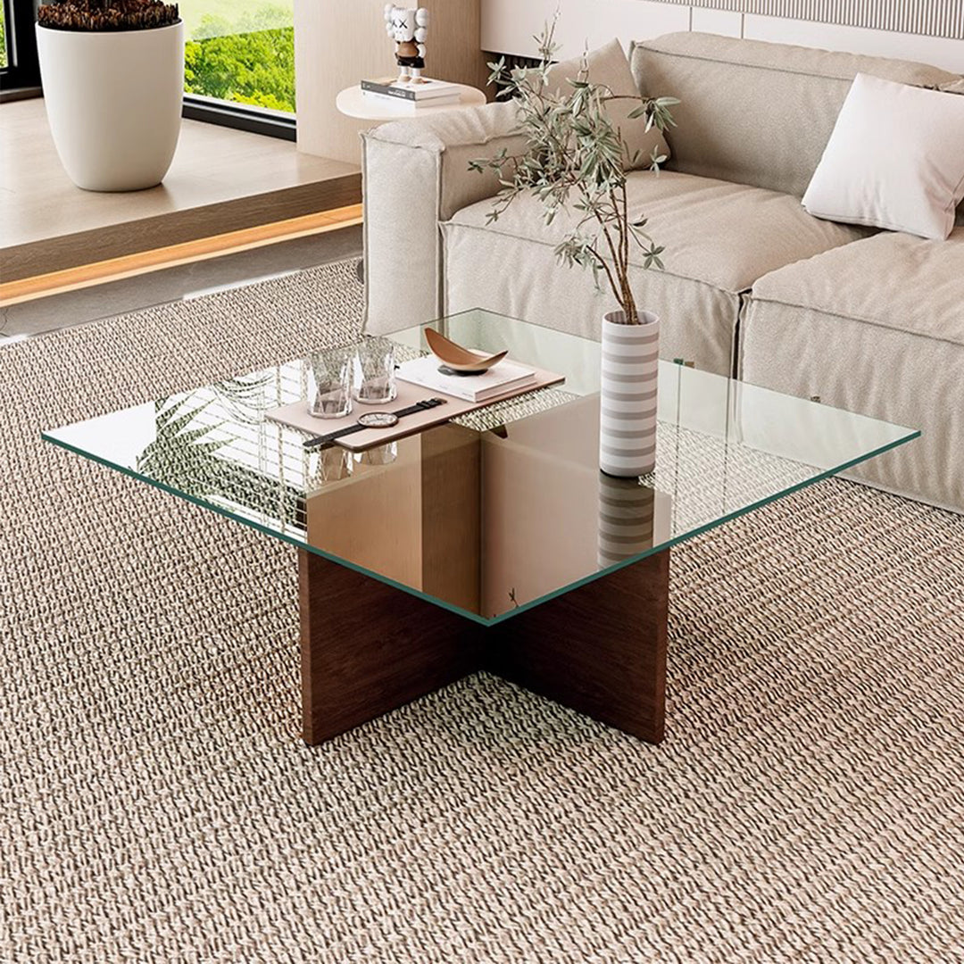 MAS-2447 Masdio ALINA Modern Glass Coffee Table Masdio