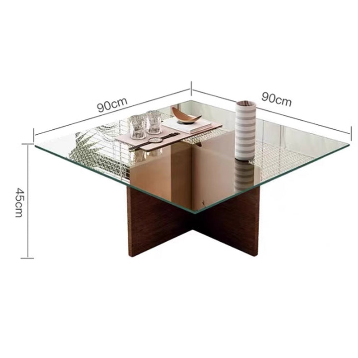 MAS-2447 Masdio ALINA Modern Glass Coffee Table Masdio