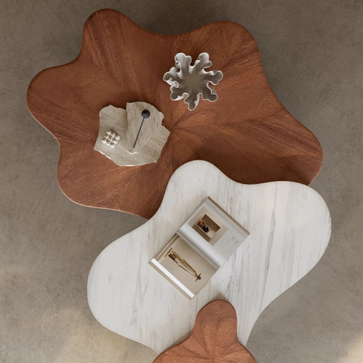 MAS-2450 Masdio KAFKA Modern Solid Wood Nesting Coffee Table Masdio