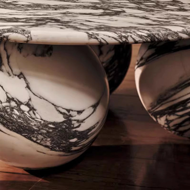 MAS-2452 Masdio MATHESON Modern Round Marble Coffee Table Masdio