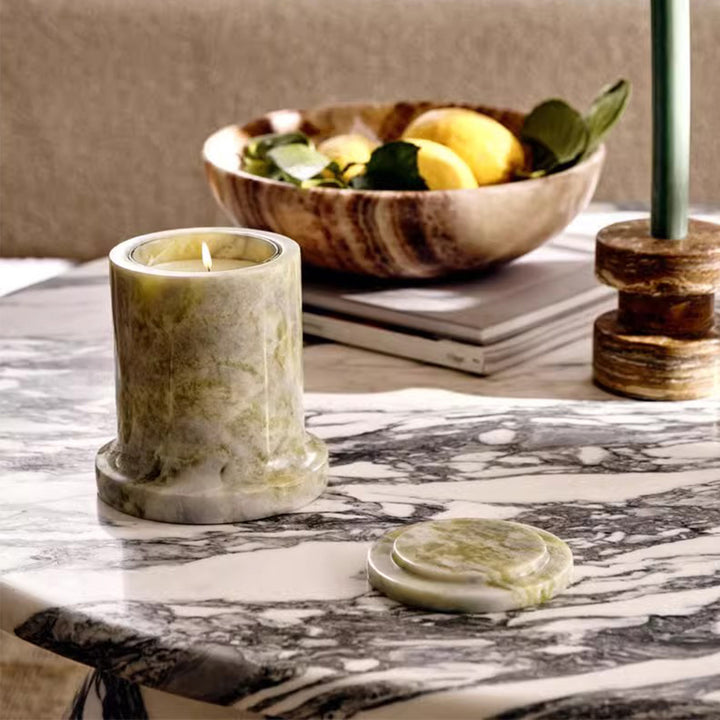 MAS-2452 Masdio MATHESON Modern Round Marble Coffee Table Masdio