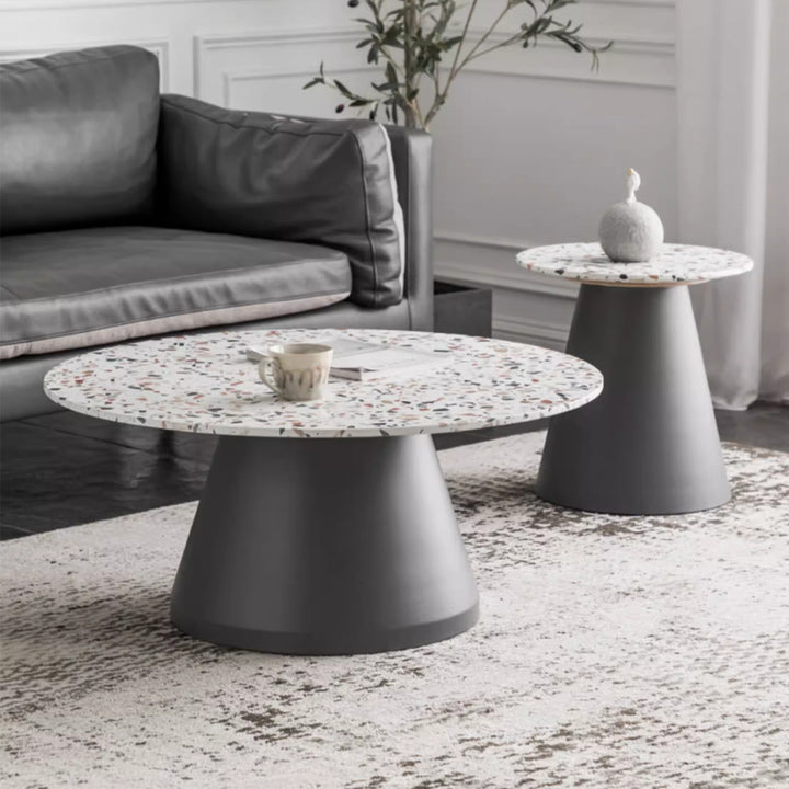 MAS-2454 Masdio BOUDICA Modern Terrazzo Coffee Table Masdio