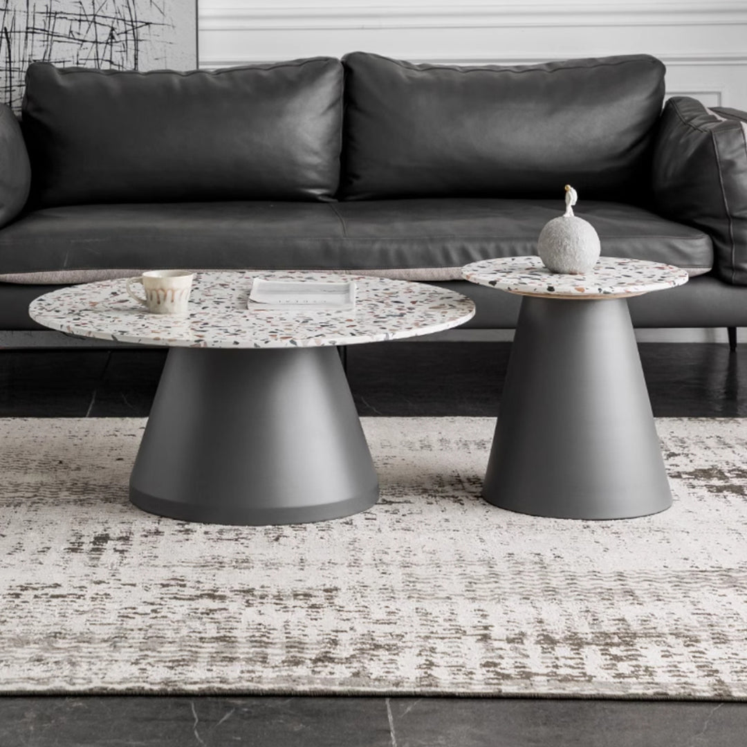 MAS-2454 Masdio BOUDICA Modern Terrazzo Coffee Table Masdio