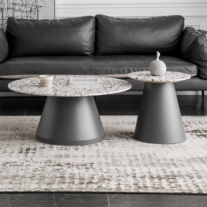MAS-2454 Masdio BOUDICA Modern Terrazzo Coffee Table Masdio