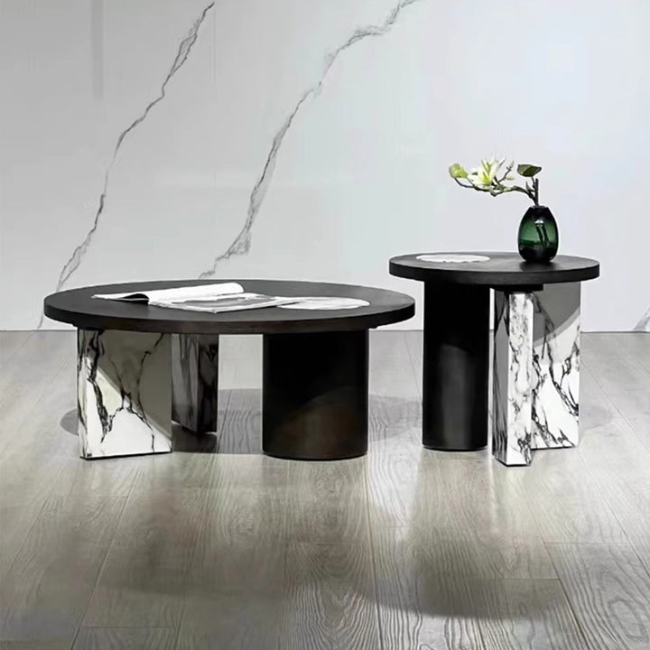 MAS-2458 Masdio LIZBETH Modern Sintered Stone Coffee Table Masdio