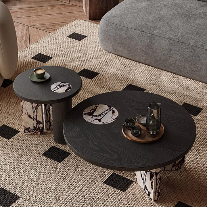 MAS-2458 Masdio LIZBETH Modern Sintered Stone Coffee Table Masdio
