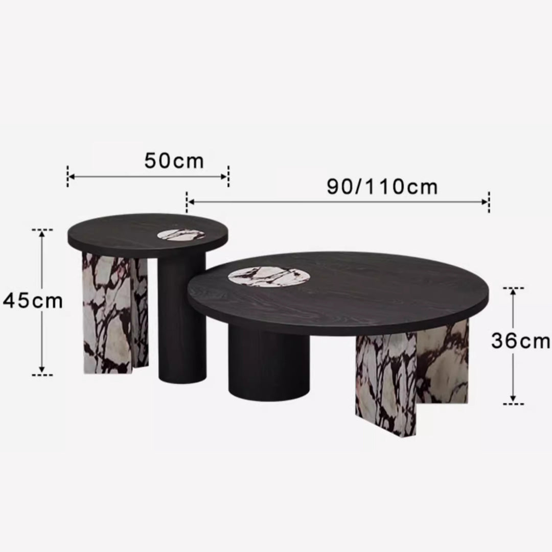MAS-2458 Masdio LIZBETH Modern Sintered Stone Coffee Table Masdio