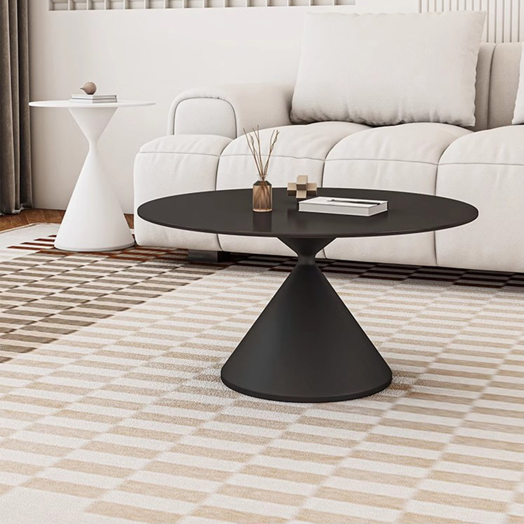 MAS-2461 Masdio ZATI Modern Sintered Stone Round Coffee Table Masdio