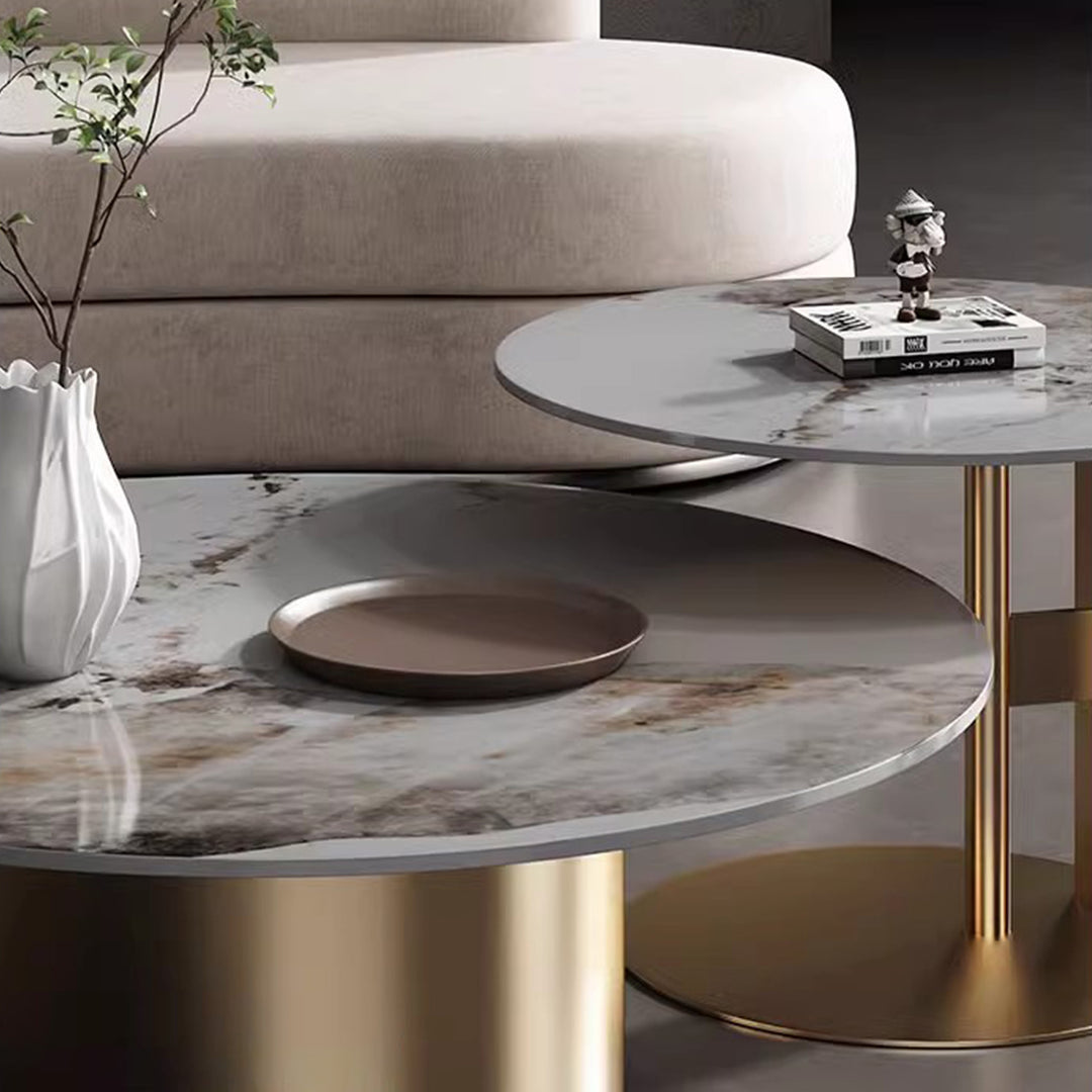 MAS-2469 Masdio ASSCHE Modern Sintered Stone Coffee Table Masdio