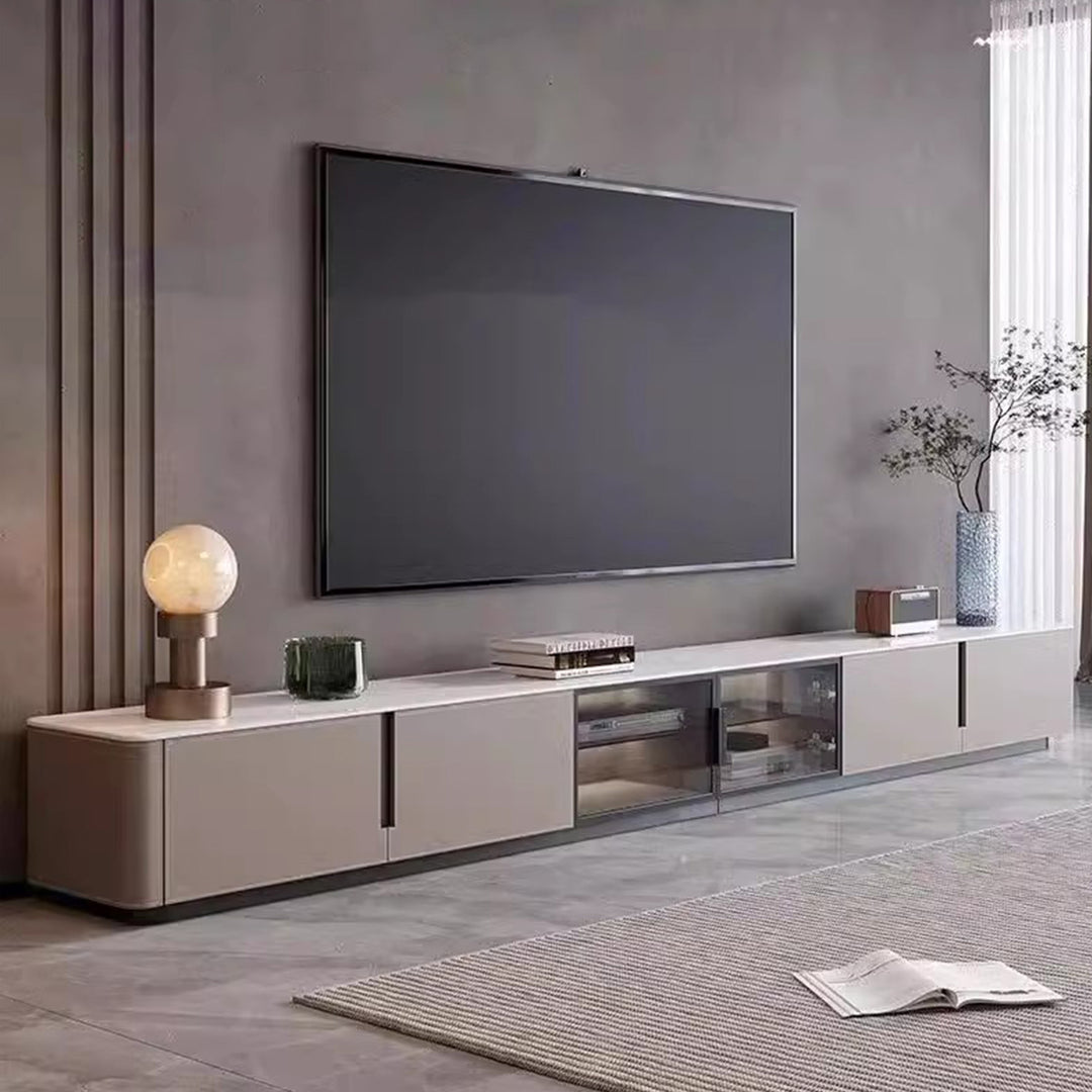 MAS-2475 Masdio LOUNA Modern Sintered Stone TV Console Masdio