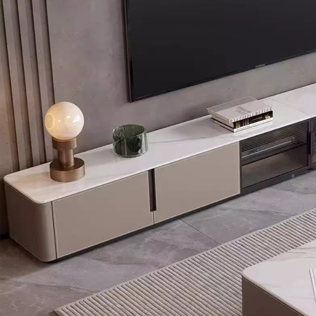 MAS-2475 Masdio LOUNA Modern Sintered Stone TV Console Masdio