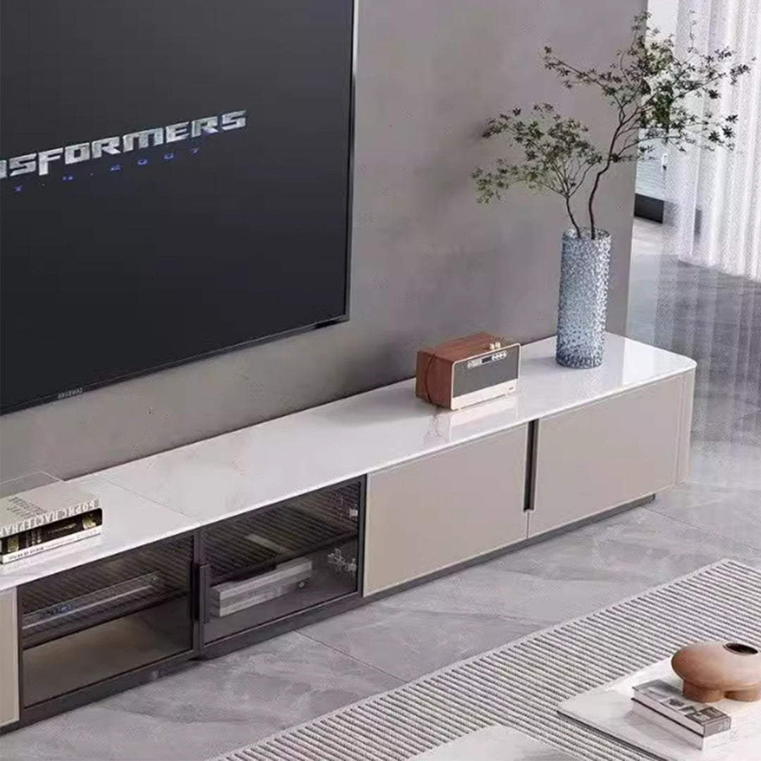 MAS-2475 Masdio LOUNA Modern Sintered Stone TV Console Masdio