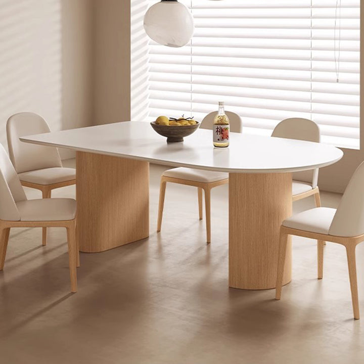 MAS-2680 Masdio Japandi Solid Wood Dining Table