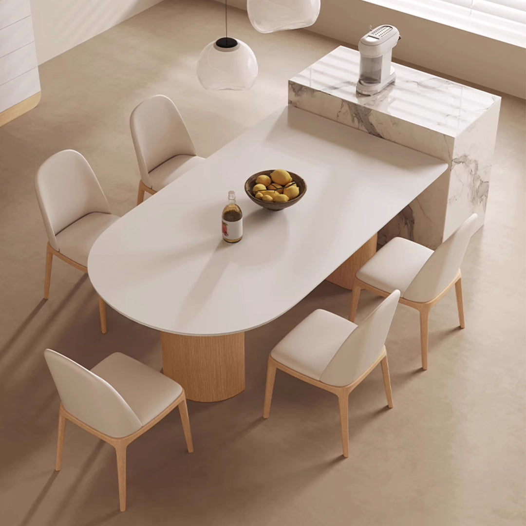 MAS-2680 Masdio Japandi Solid Wood Dining Table