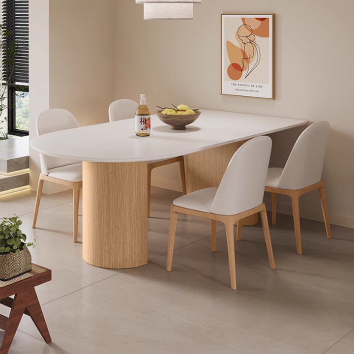 MAS-2680 Masdio Japandi Solid Wood Dining Table