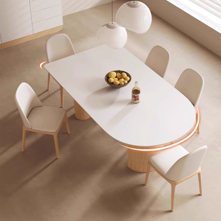 MAS-2680 Masdio Japandi Solid Wood Dining Table
