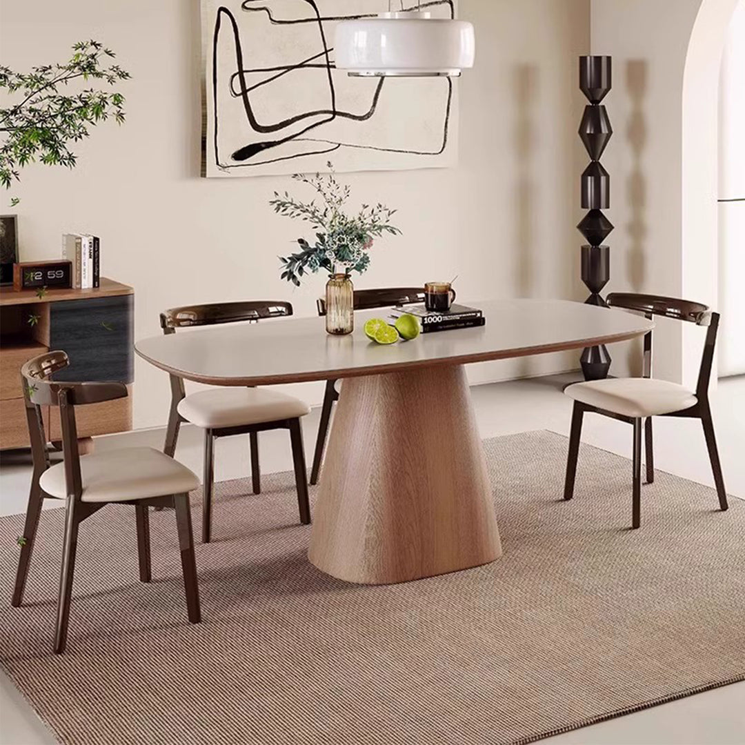 MAS-2682 Masdio Japandi Sintered Stone Dining Table