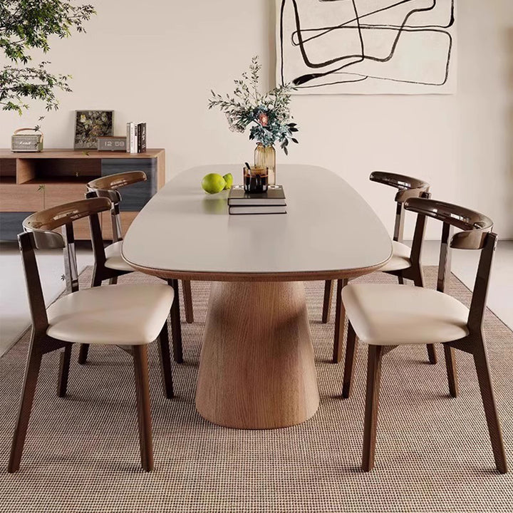 MAS-2682 Masdio Japandi Sintered Stone Dining Table