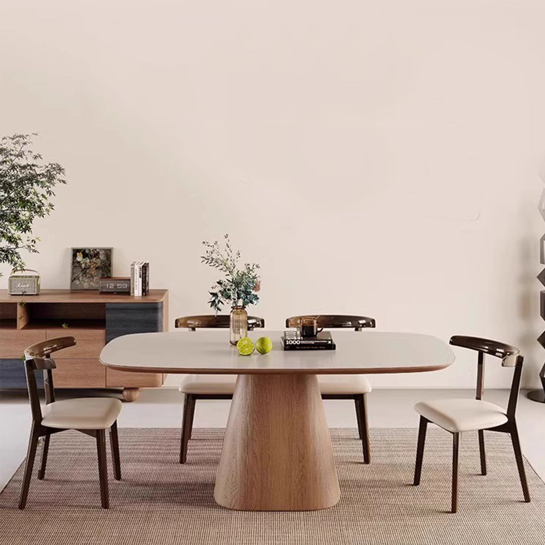 MAS-2682 Masdio Japandi Sintered Stone Dining Table