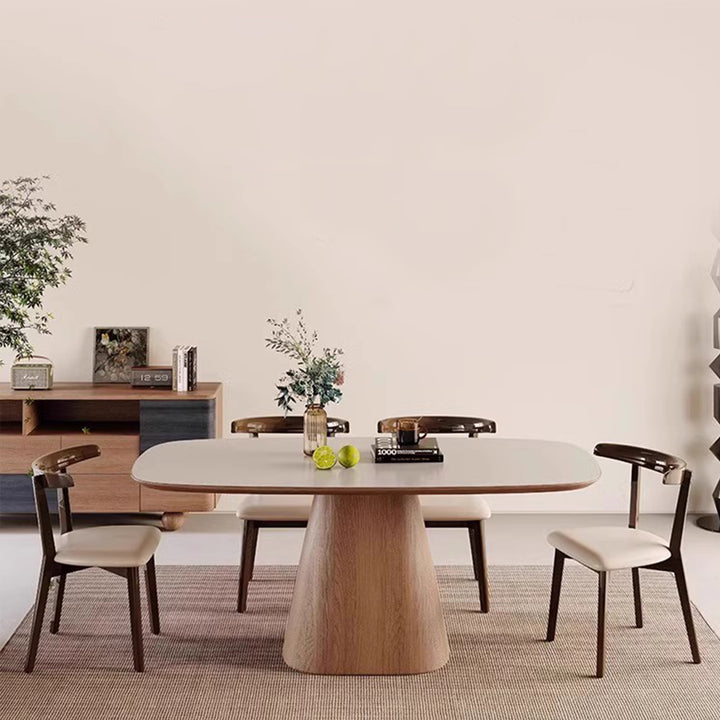 MAS-2682 Masdio Japandi Sintered Stone Dining Table