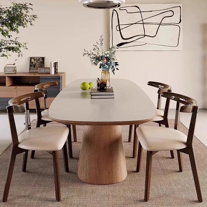 MAS-2682 Masdio Japandi Sintered Stone Dining Table