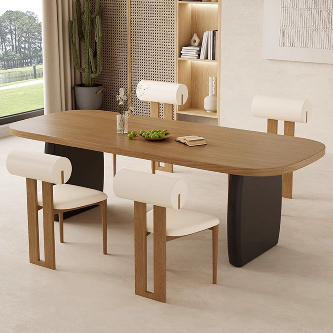 MAS-2683 Masdio Japandi Solid Wood Dining Table