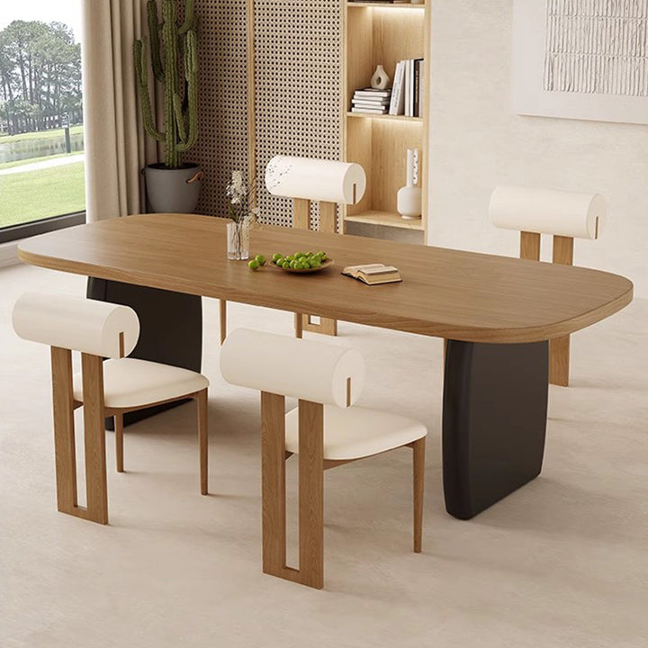 MAS-2683 Masdio Japandi Solid Wood Dining Table