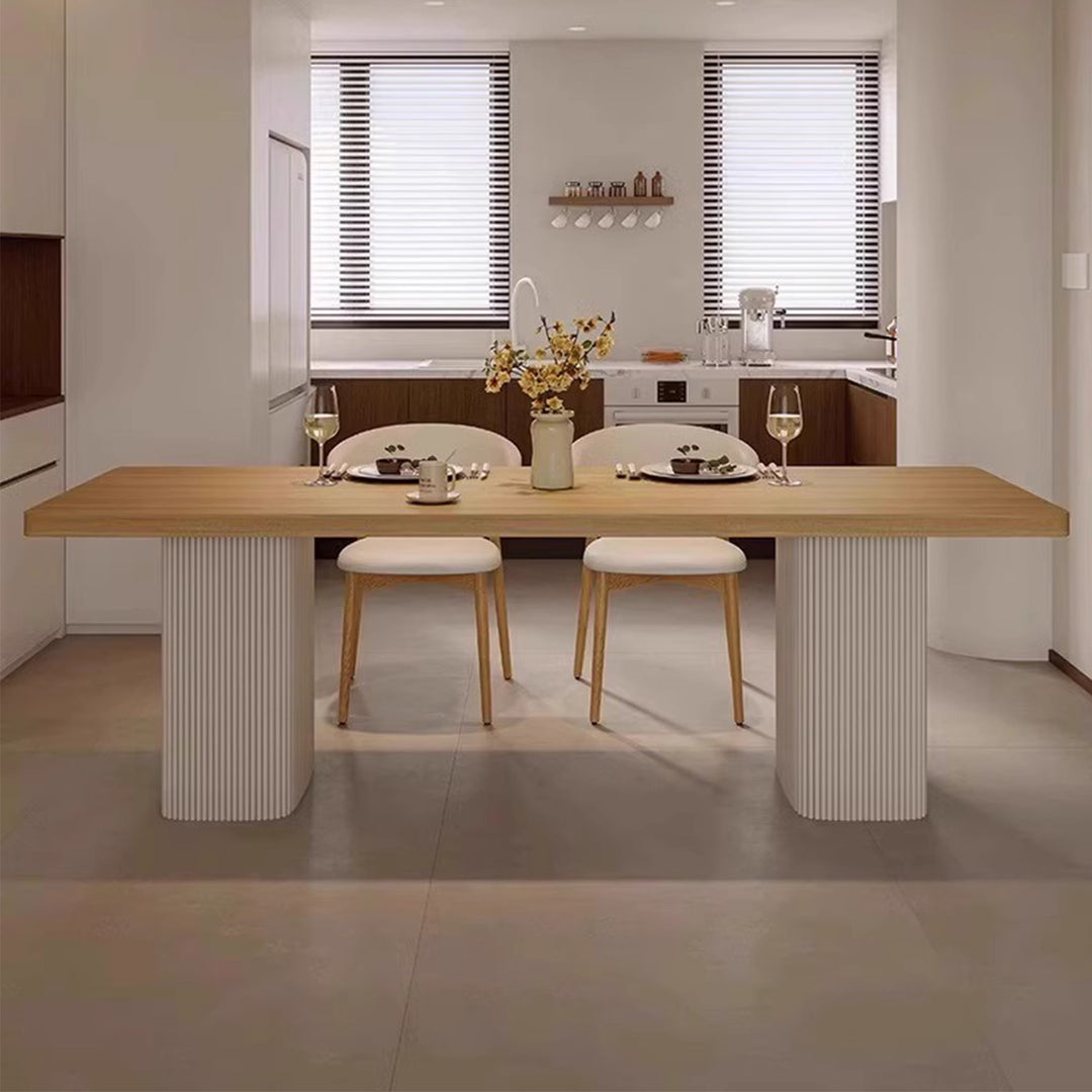 MAS-2685 Masdio Japandi Solid Wood Dining Table