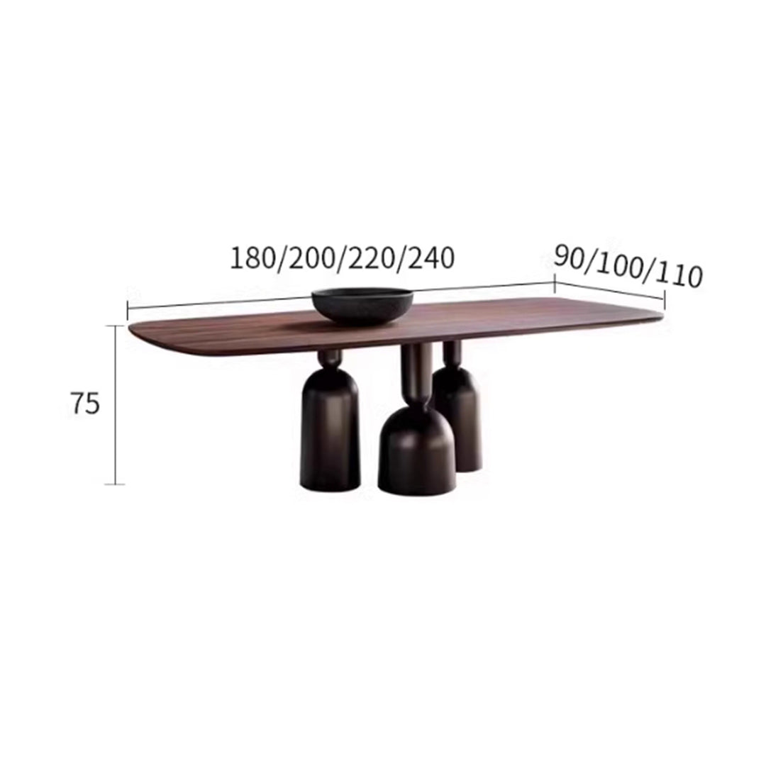 MAS-2696 Masdio Modern Solid Wood Dining Table