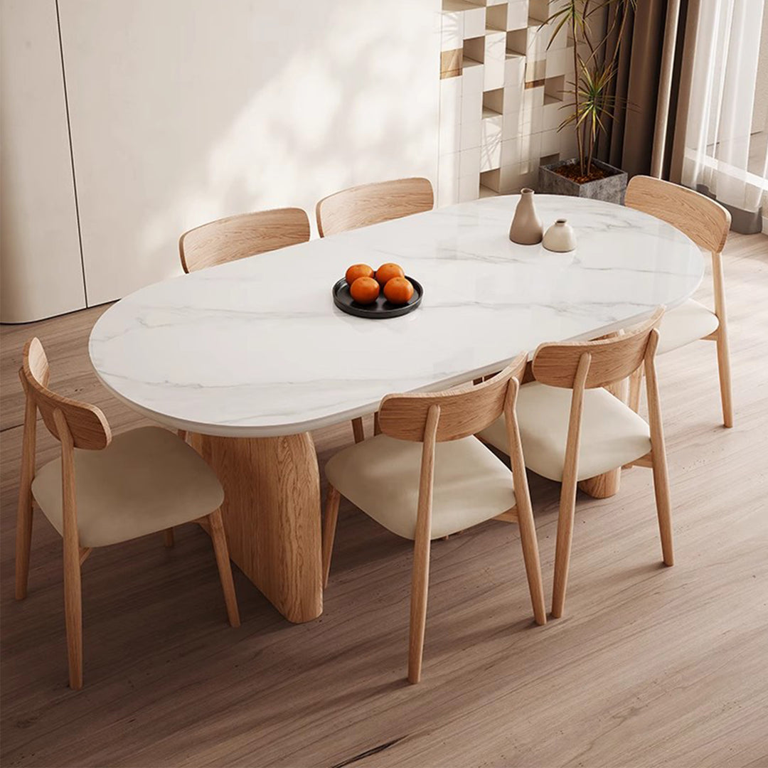 MAS-2699 Masdio Japandi Sintered Stone Dining Table