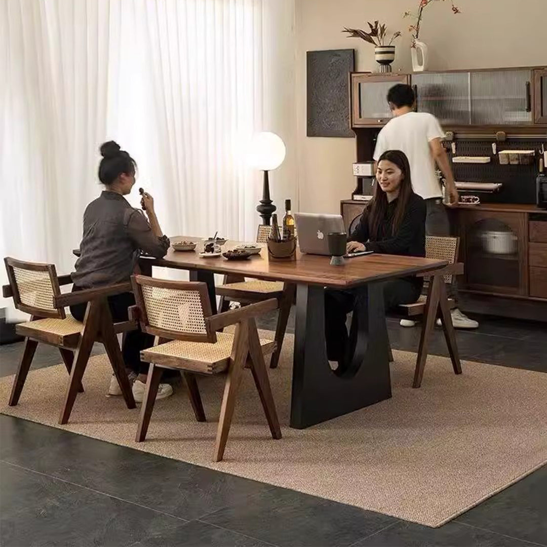 MAS-2700 Masdio Japandi Solid Wood Study Table
