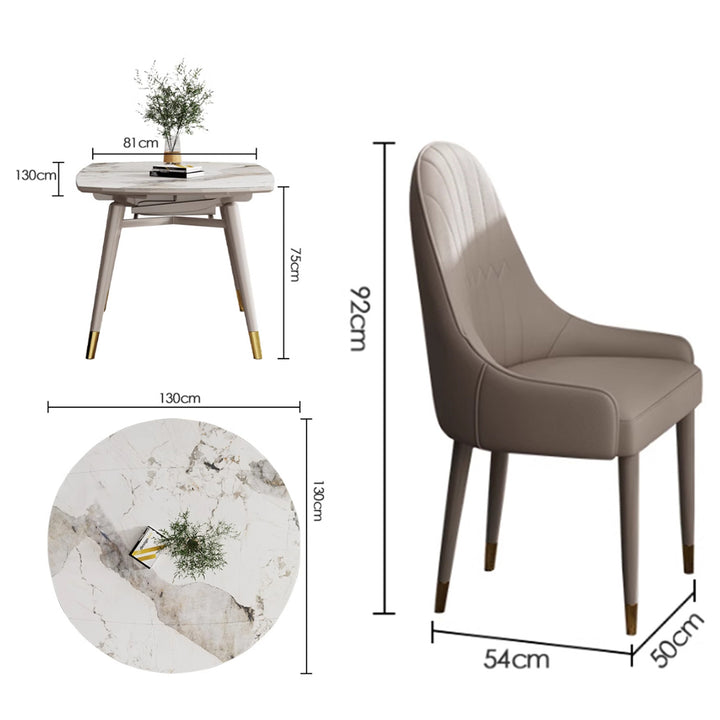 MAS-2794 Masdio Modern Marble Dining Table