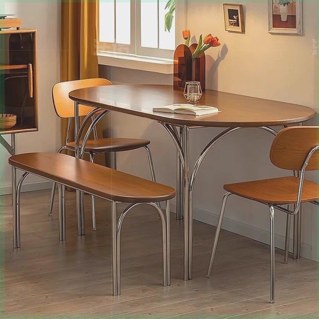 MAS-2797 Masdio Japandi Solid Wood Dining Table