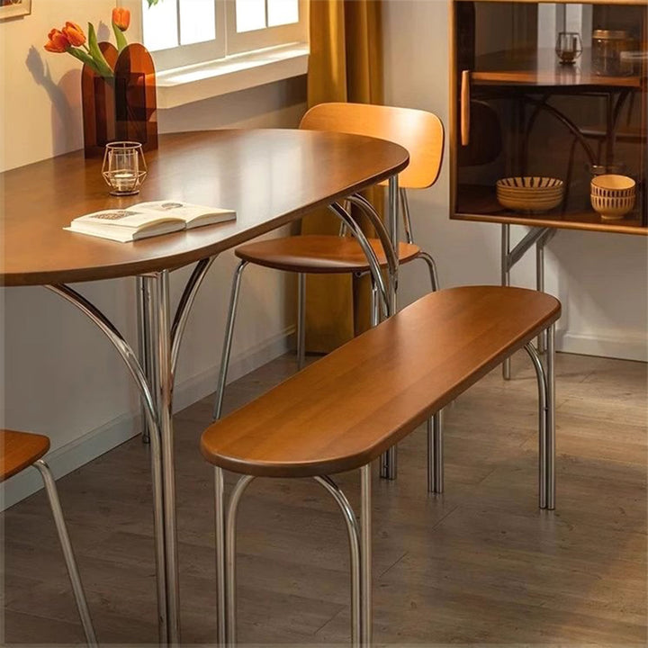 MAS-2797 Masdio Japandi Solid Wood Dining Table