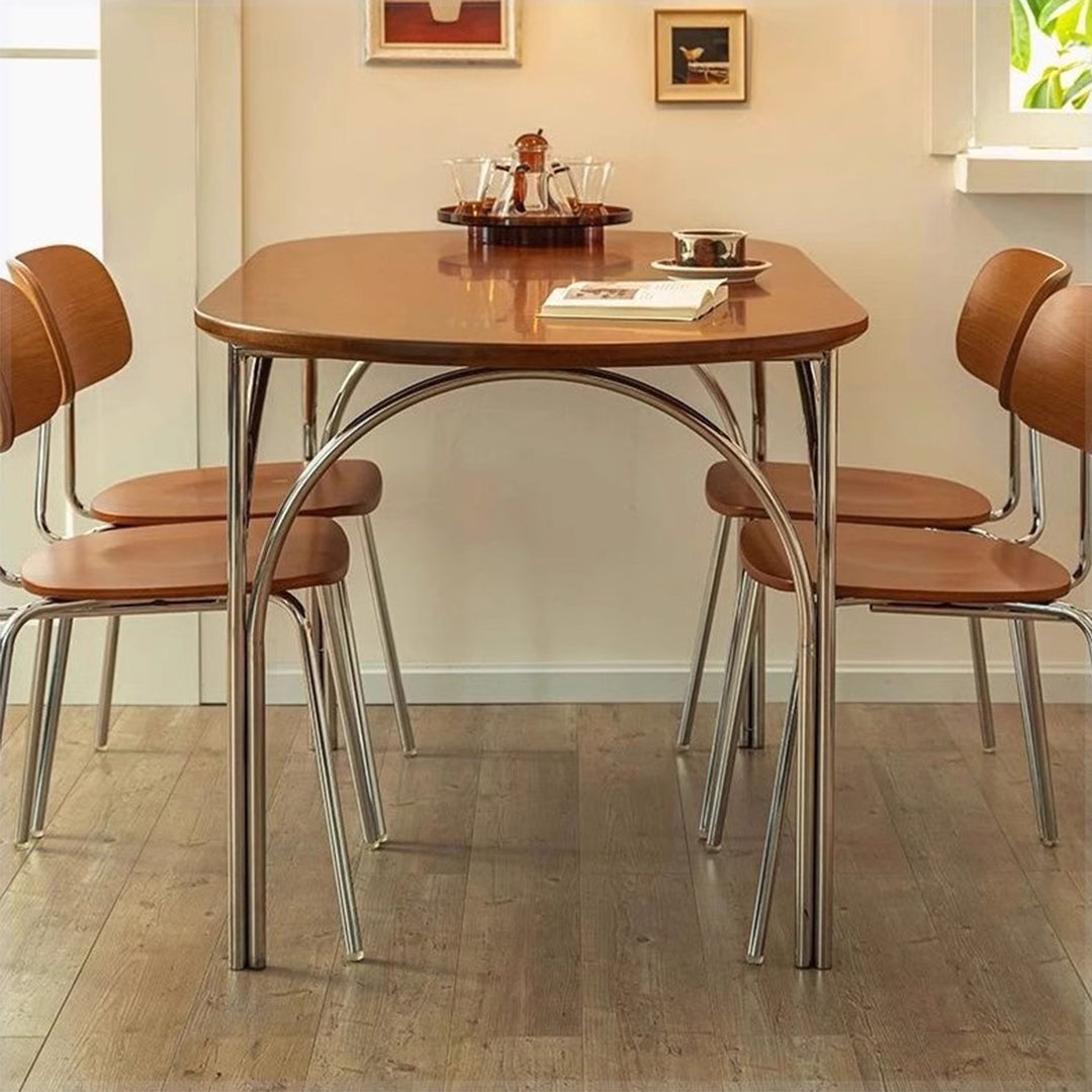 MAS-2797 Masdio Japandi Solid Wood Dining Table
