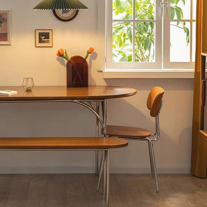 MAS-2797 Masdio Japandi Solid Wood Dining Table