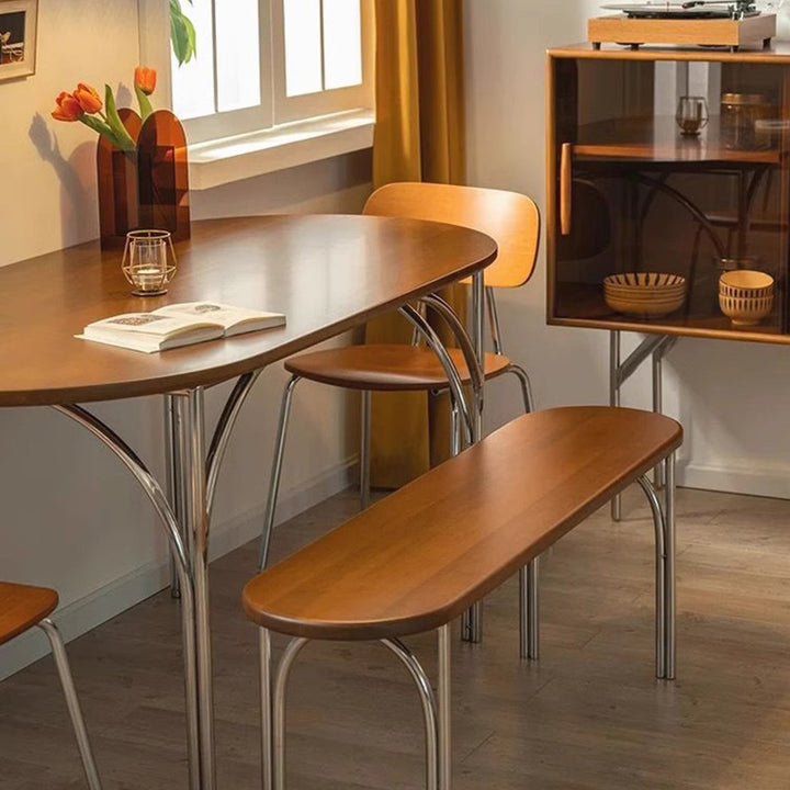 MAS-2797 Masdio Japandi Solid Wood Dining Table
