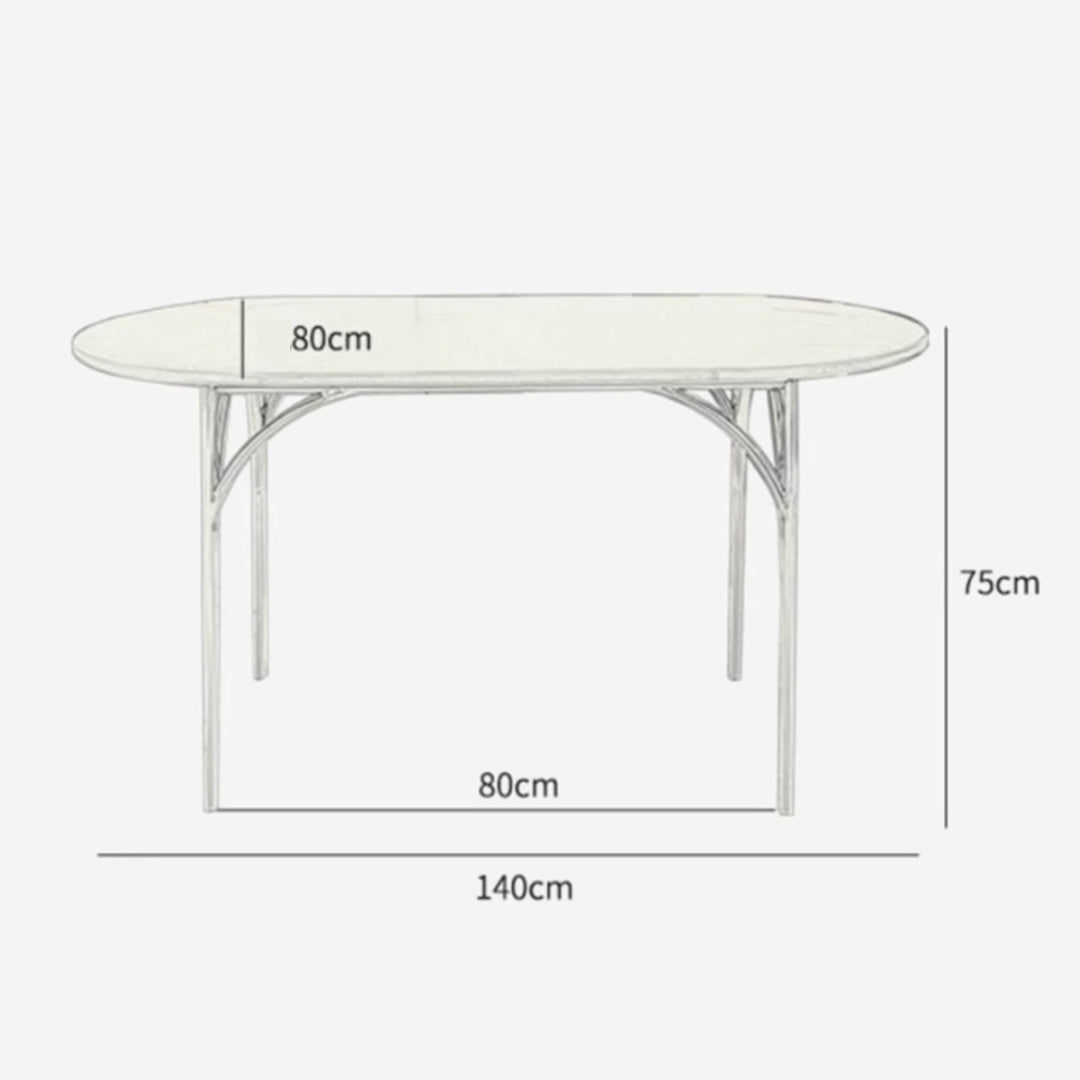 MAS-2797 Masdio Japandi Solid Wood Dining Table