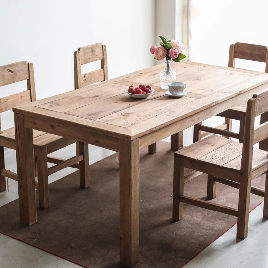 MAS-2798 Masdio Rustic Solid Wood Table