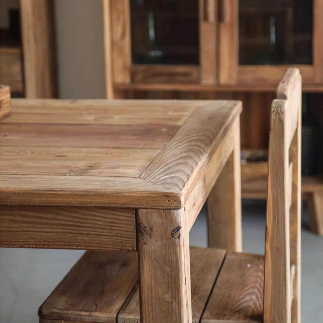 MAS-2798 Masdio Rustic Solid Wood Table