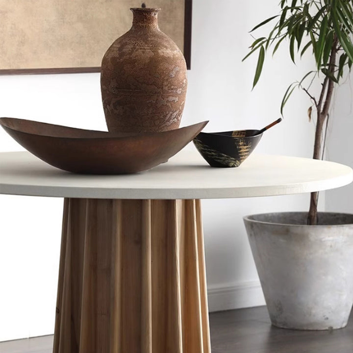MAS-2802 Masdio Japandi Solid Wood Dining Table