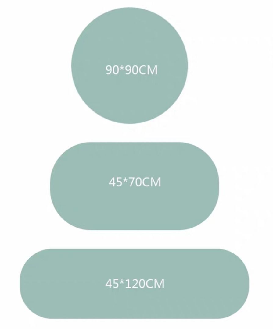 MAS-2823 Masdio Modern Round Short Pile Carpet