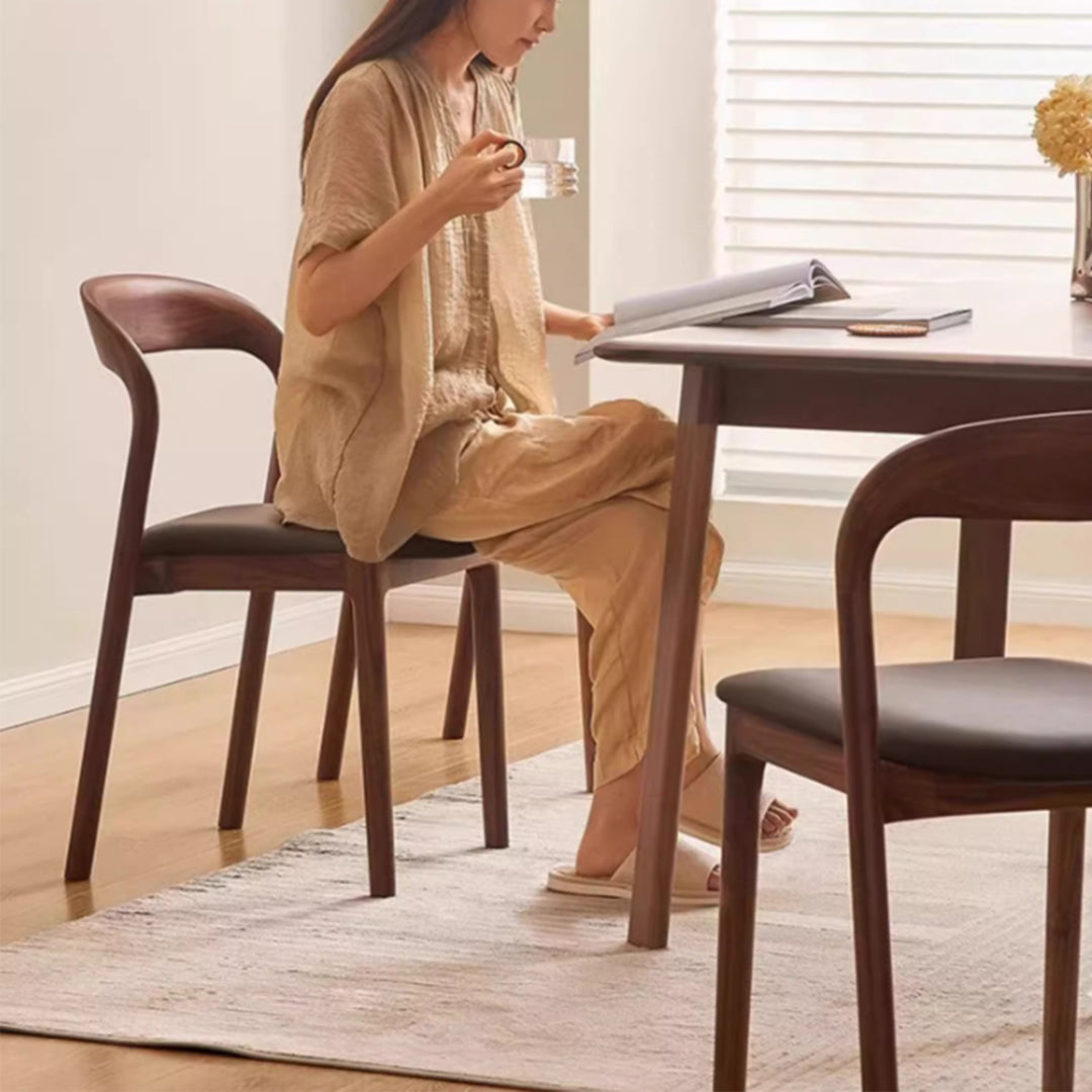 MAS-2826 Masdio Modern Solid Wood Dining Chair