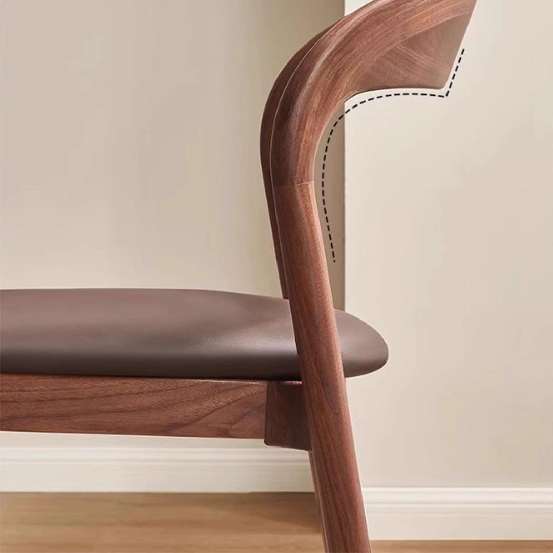 MAS-2826 Masdio Modern Solid Wood Dining Chair