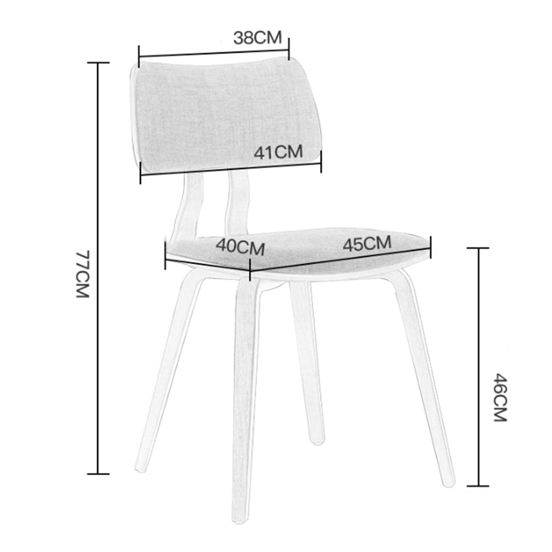 MAS-2827 Masdio Modern Dining Chair
